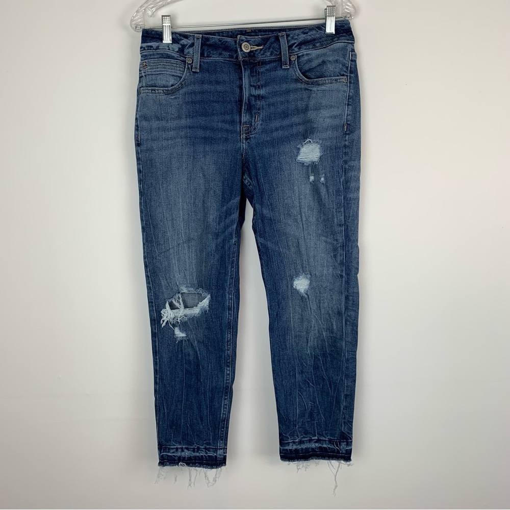 Maurices Skinny Jeans Distressed 8
